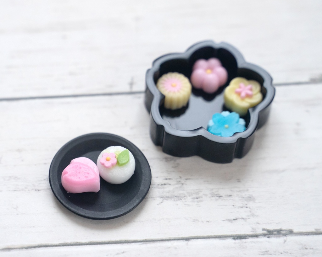 ドール用 練り切り和菓子 六種セット