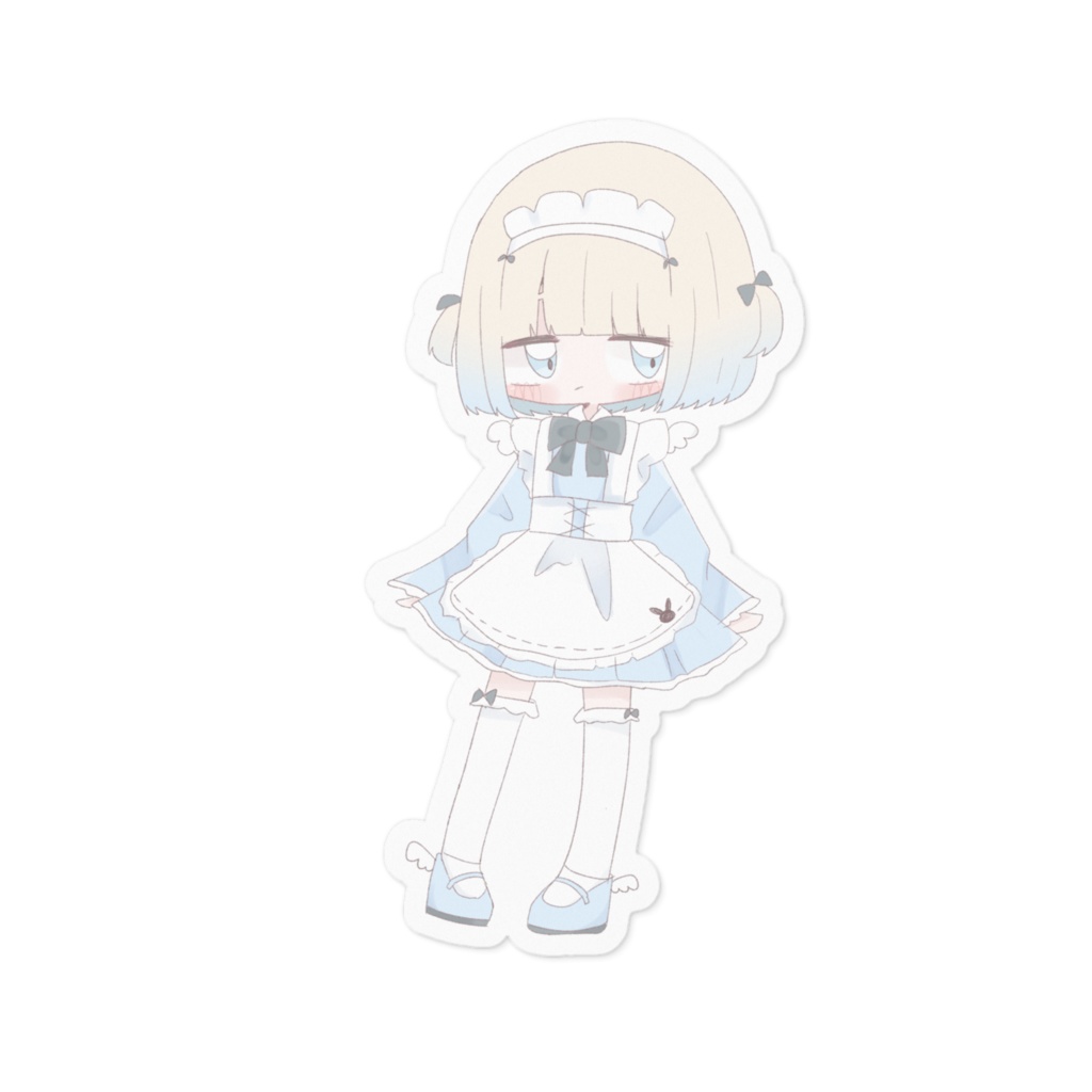 メイドちゃんステッカー