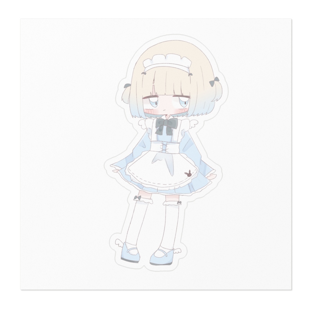 メイドちゃんステッカー
