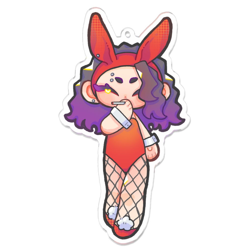 【アクキー】バニーガール