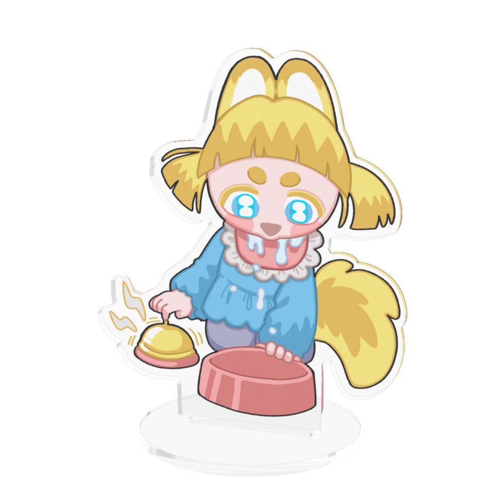 【いぬシリーズ】パブロフの犬 - アクリルフィギュア