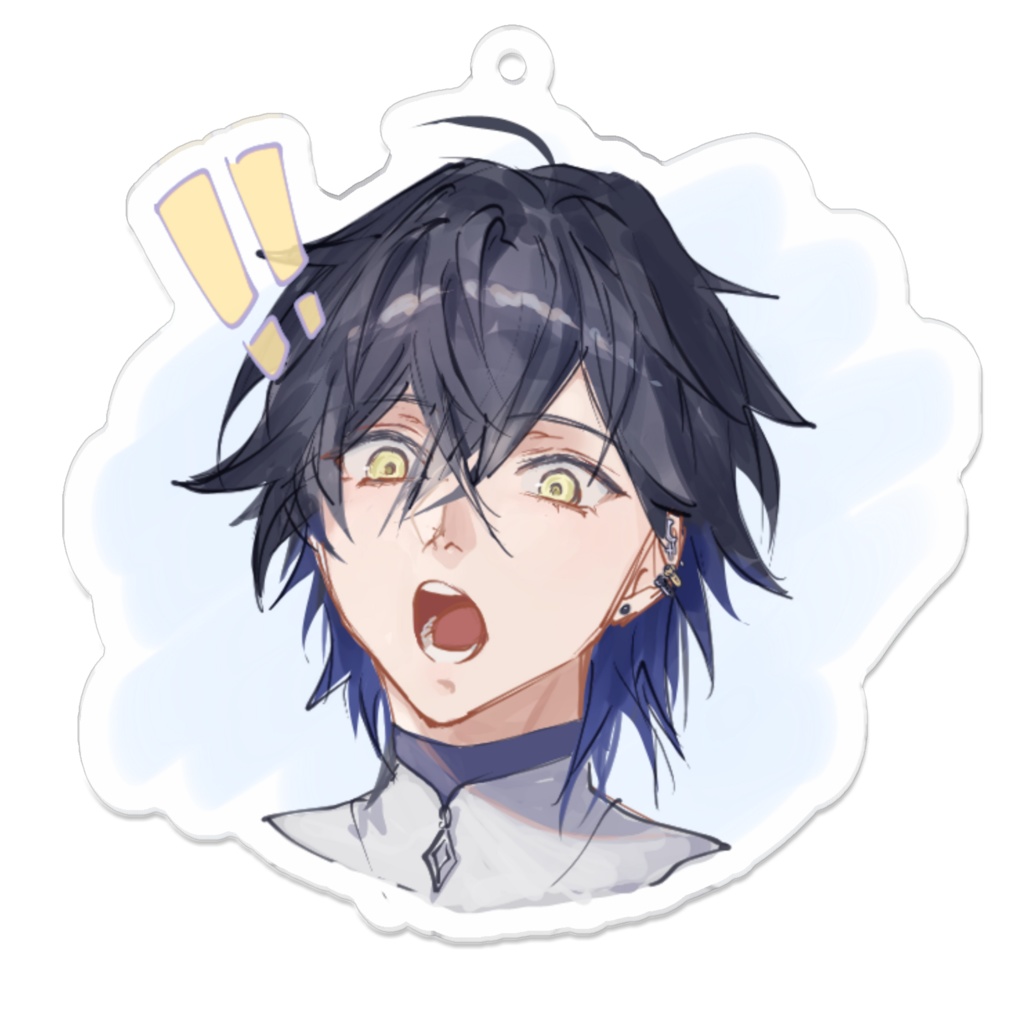 月夜いぶき アクリルキーホルダー【B】