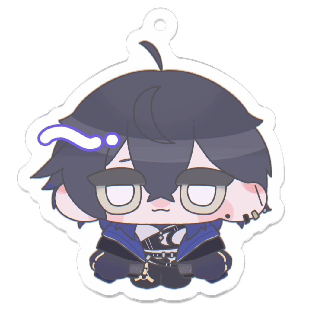 月夜いぶき アクリルキーホルダー【ゆるきゃら】