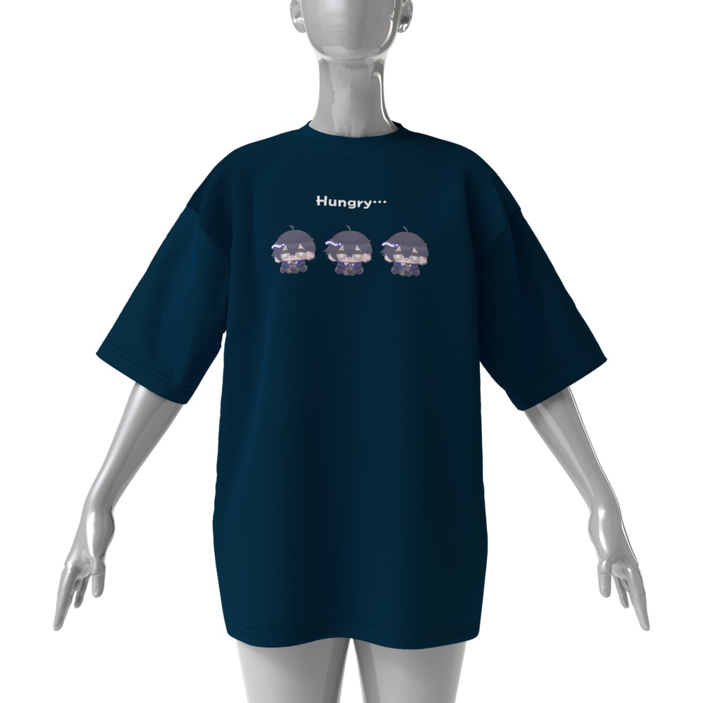 月夜いぶき ビッグシルエットTシャツ