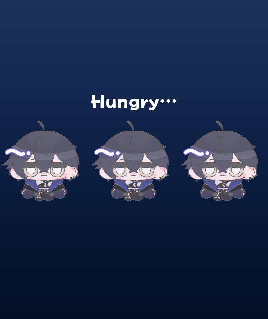 月夜いぶき ビッグシルエットTシャツ