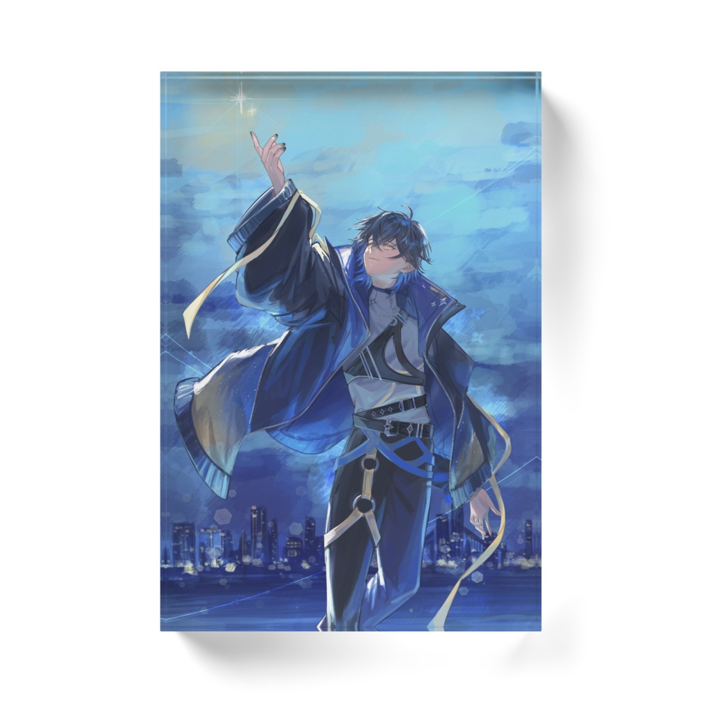 月夜いぶき アクリルブロック【A】