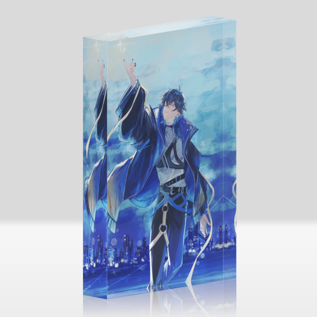 月夜いぶき アクリルブロック【A】