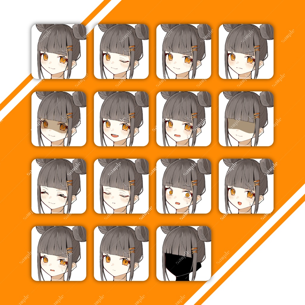 【立ち絵素材】メイド服の少女