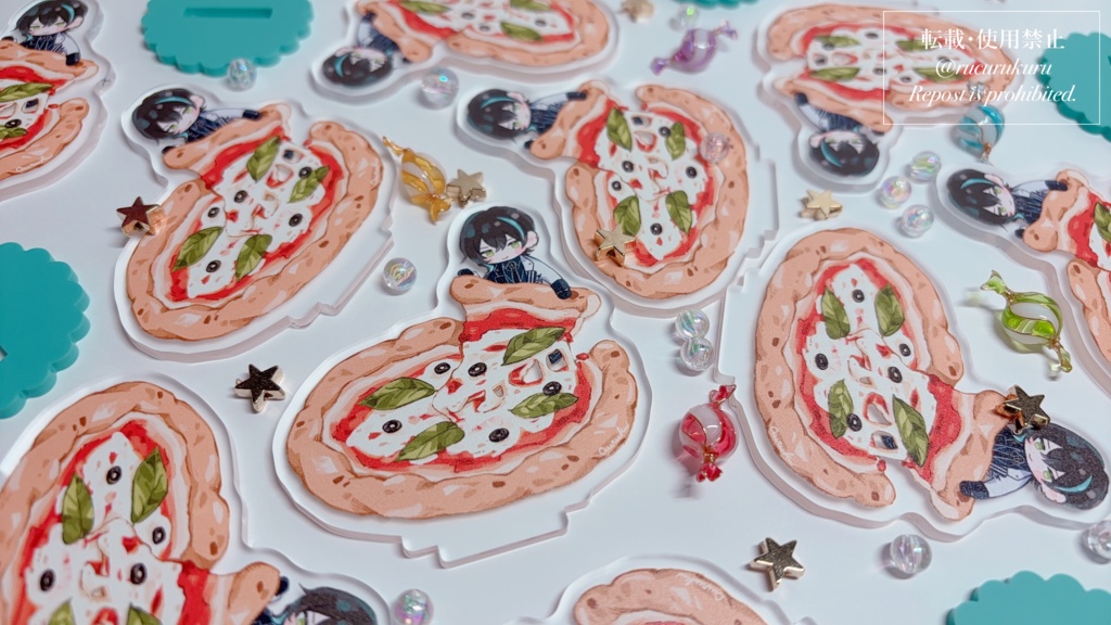 【ひとくちご褒美】アクスタ+シールセット