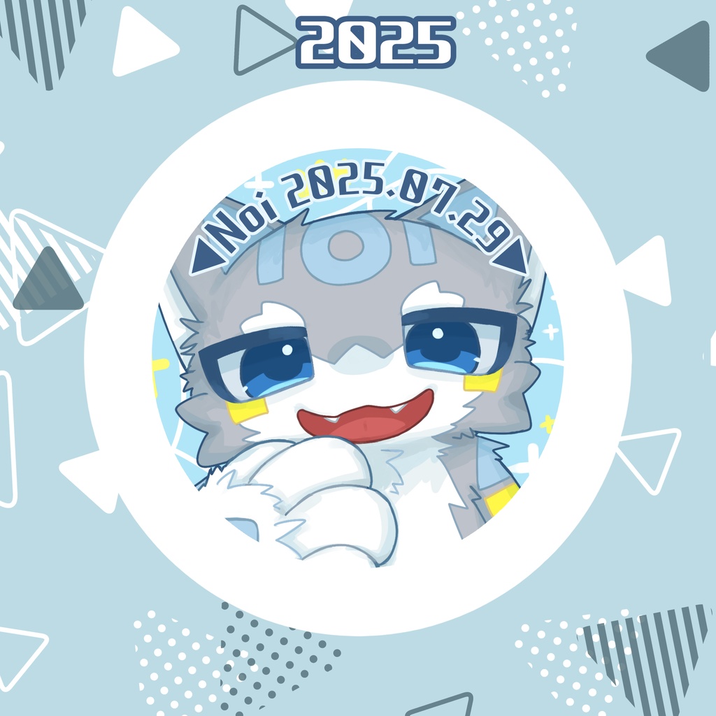 【在庫分】Noi 2025 BIRTHDAY GOODS　缶バッジ