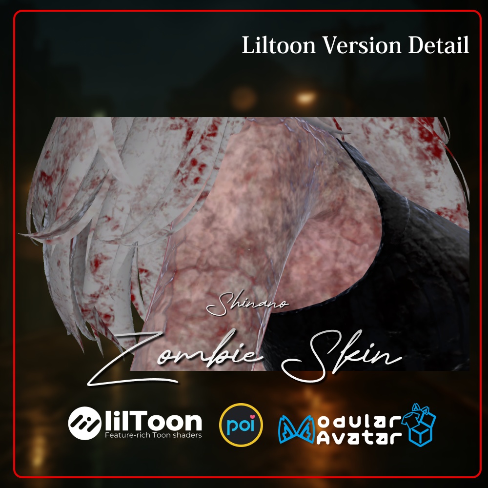 ZombieSkin - 超リアル生ける屍 - ゾンビテクスチャ 【汎用版アリ】