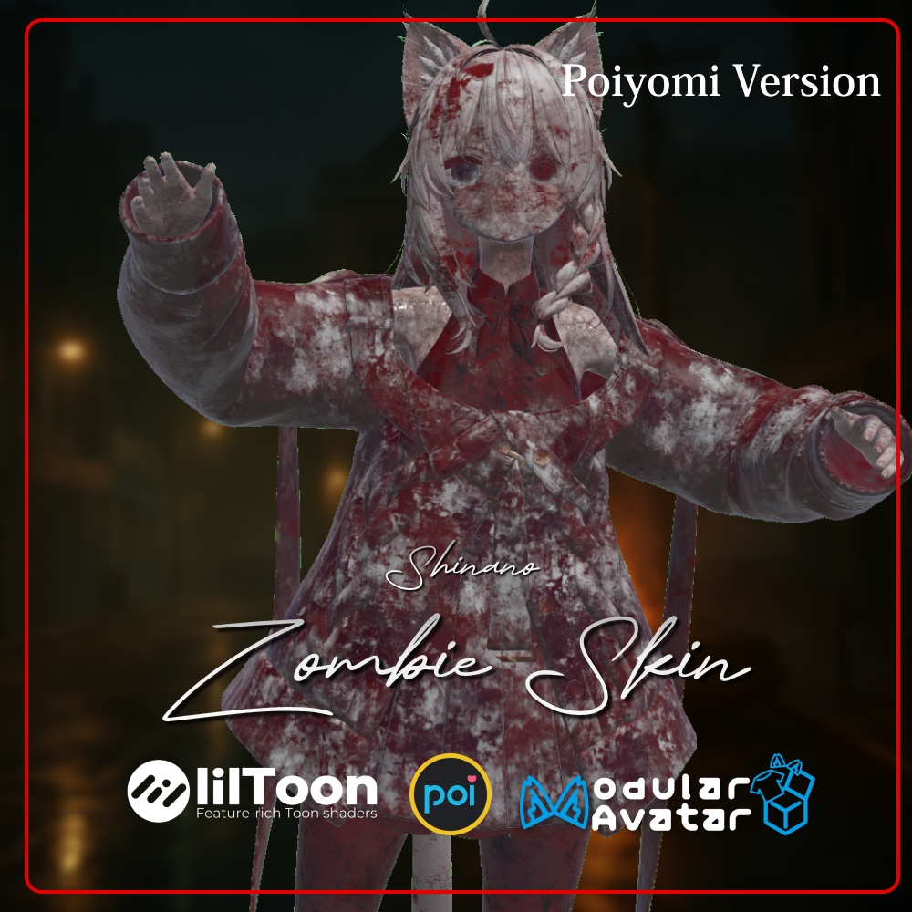 ZombieSkin - 超リアル生ける屍 - ゾンビテクスチャ 【汎用版アリ】