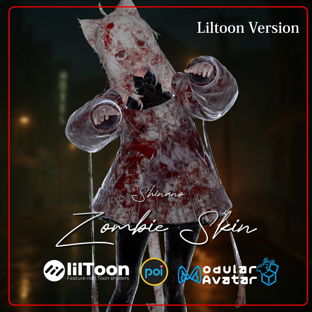 ZombieSkin - 超リアル生ける屍 - ゾンビテクスチャ 【汎用版アリ】