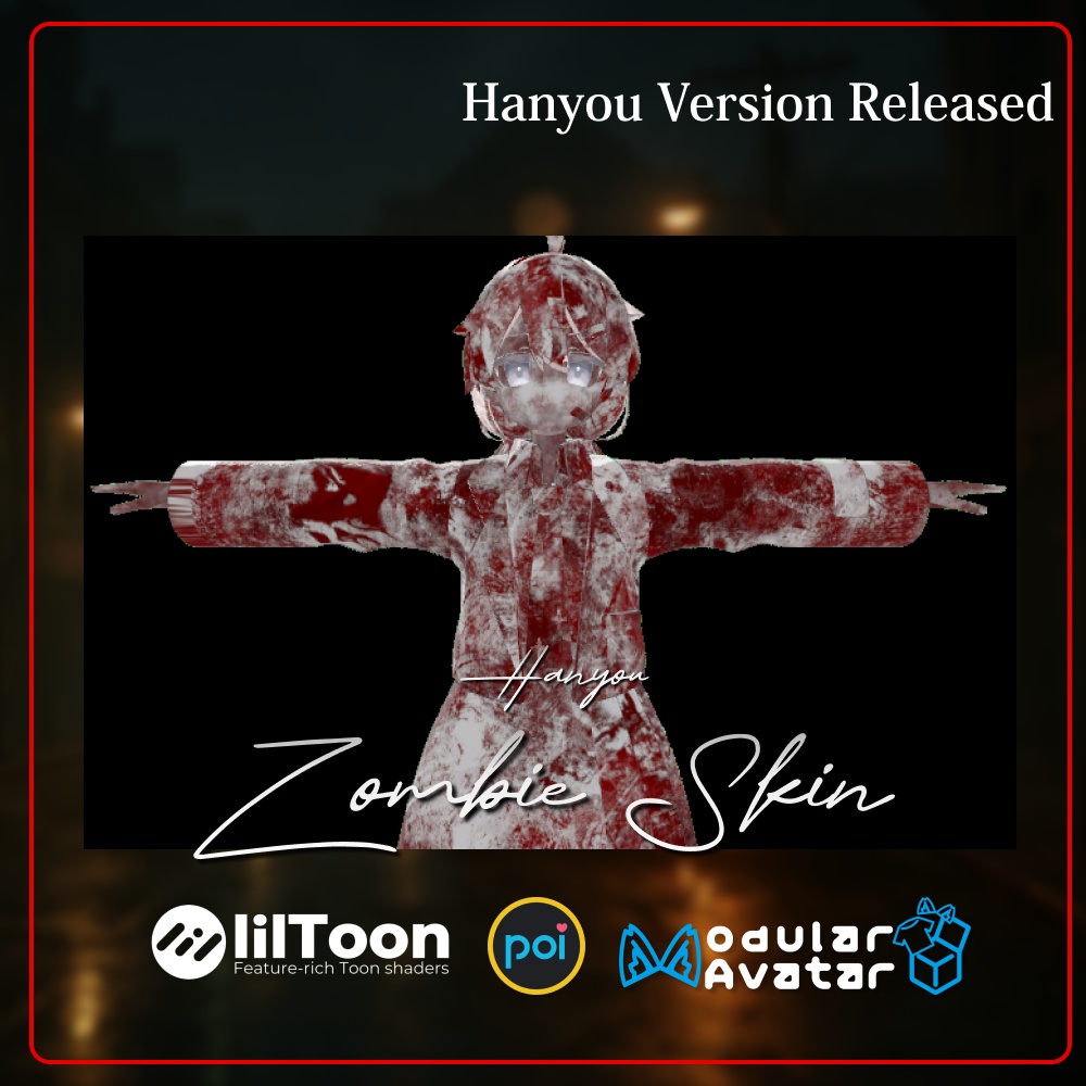 ZombieSkin - 超リアル生ける屍 - ゾンビテクスチャ 【汎用版アリ】