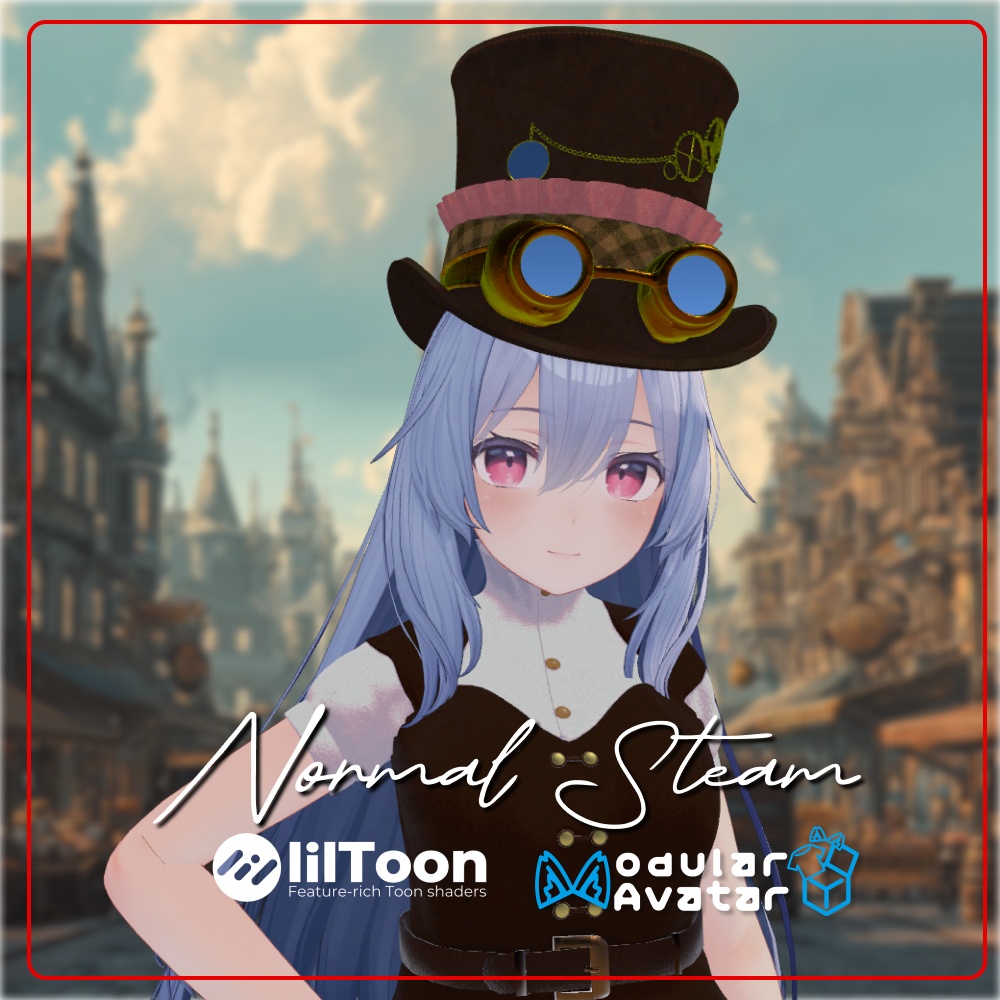 Normal Steam - Industrial Elegance - 【衣装＋帽子＋くわえタバコ付】【MA簡単導入】