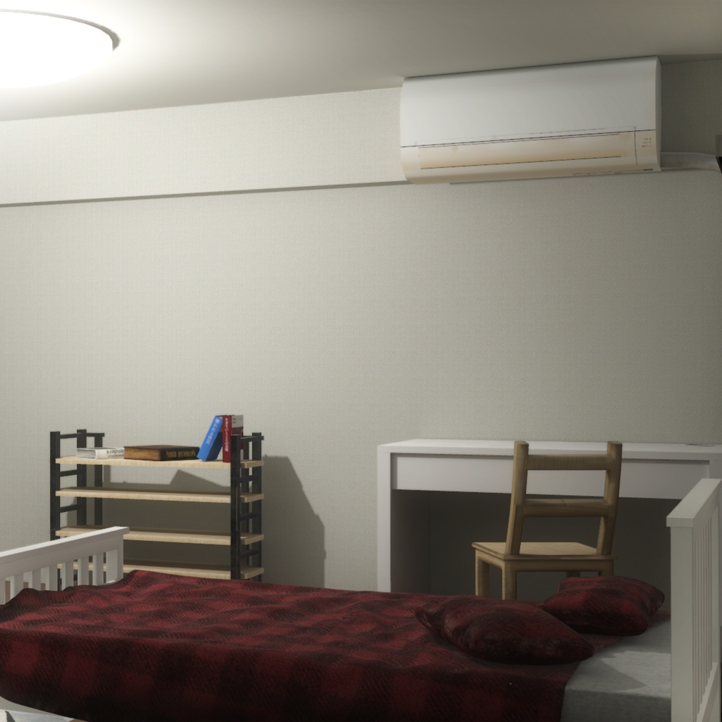 大阪で7万円の物件 / 詳しくも分かりやすいワールドの作り方及びライティング解説書付き 【Unity / VRChat】Osaka 70,000 Yen Apartment