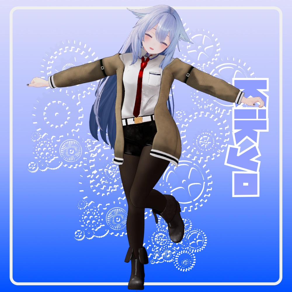 【4Avatars】水彩パーカー【CELEB;17 Edition】Eye + eyelashes テクスチャー付き