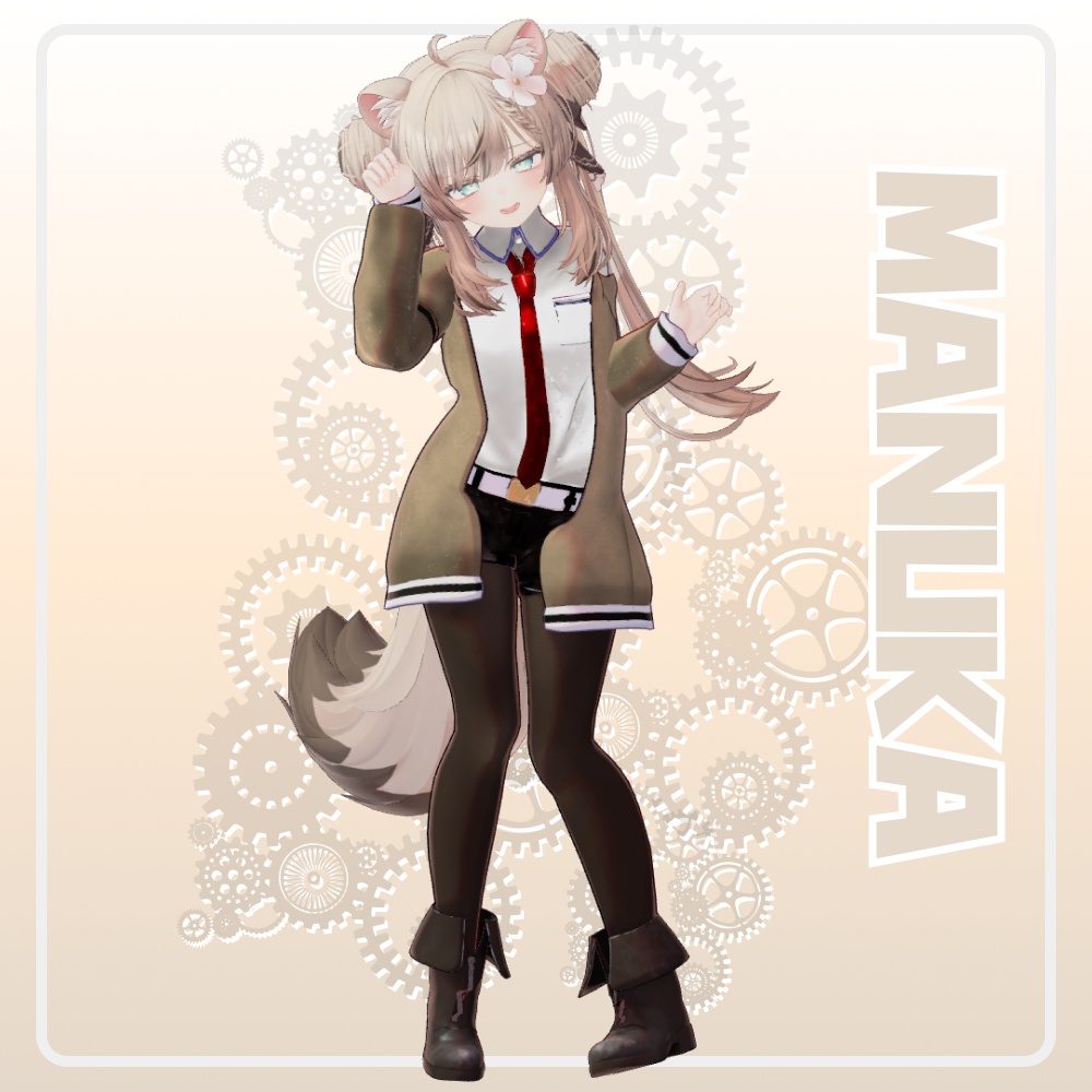 【4Avatars】水彩パーカー【CELEB;17 Edition】Eye + eyelashes テクスチャー付き