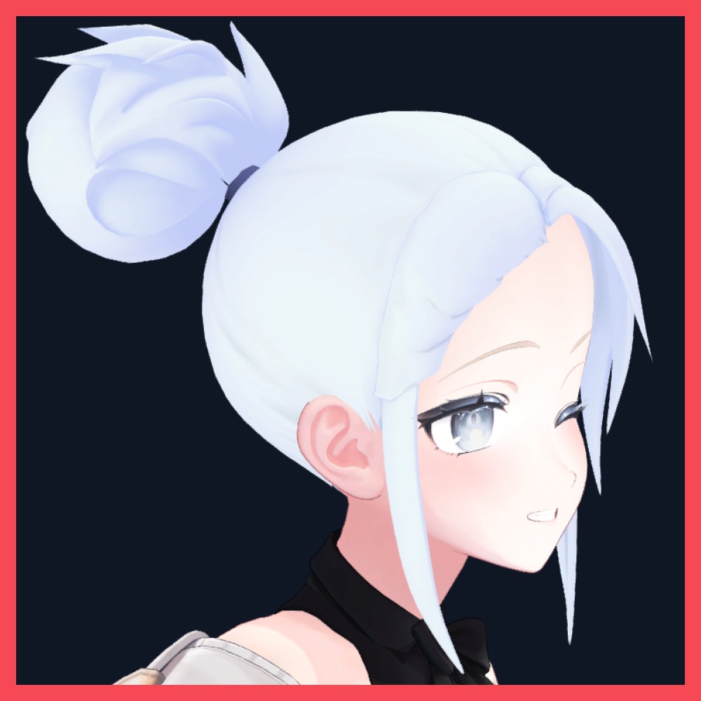 【4アバター対応】WOOSH Hair|VRChat Hair