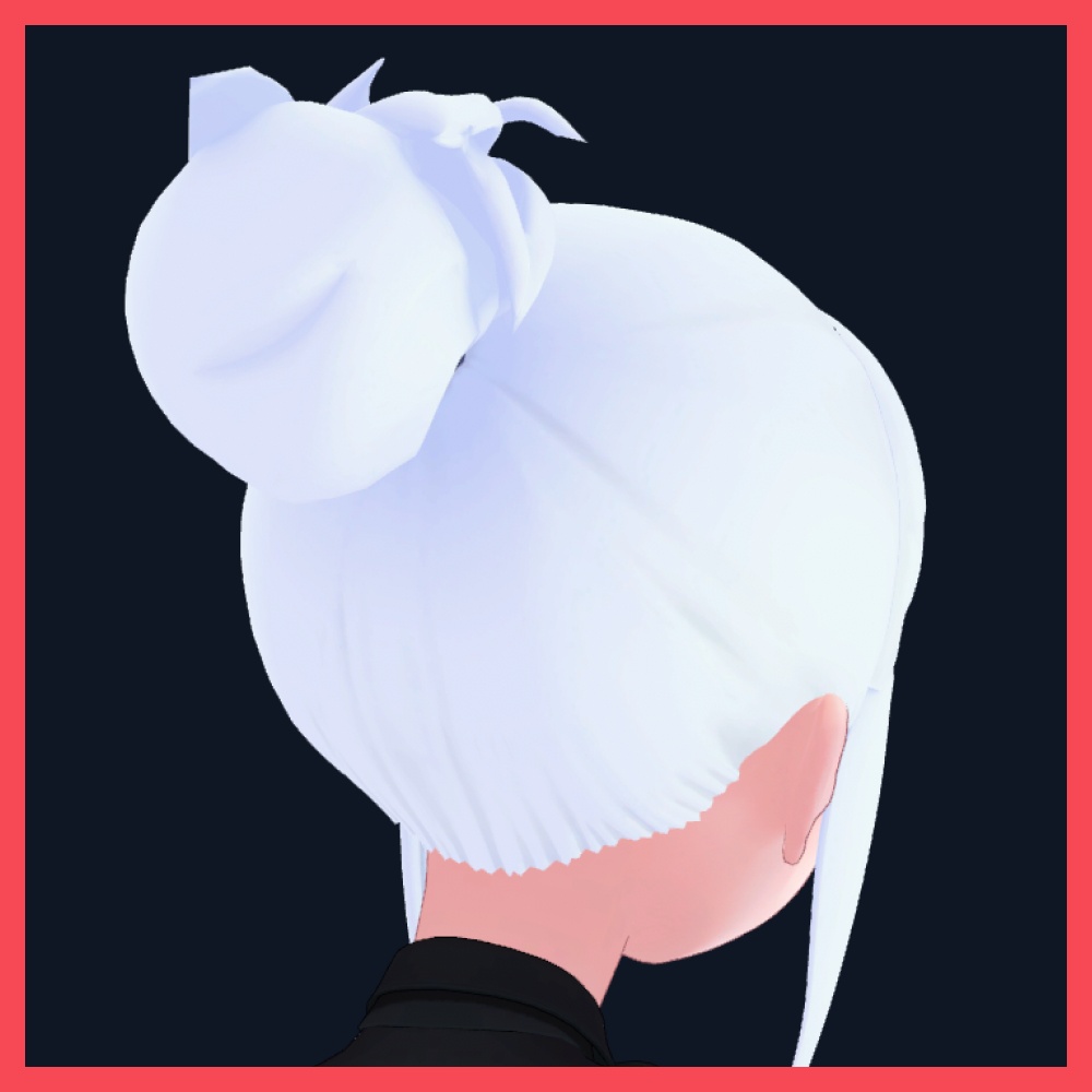 【4アバター対応】WOOSH Hair|VRChat Hair