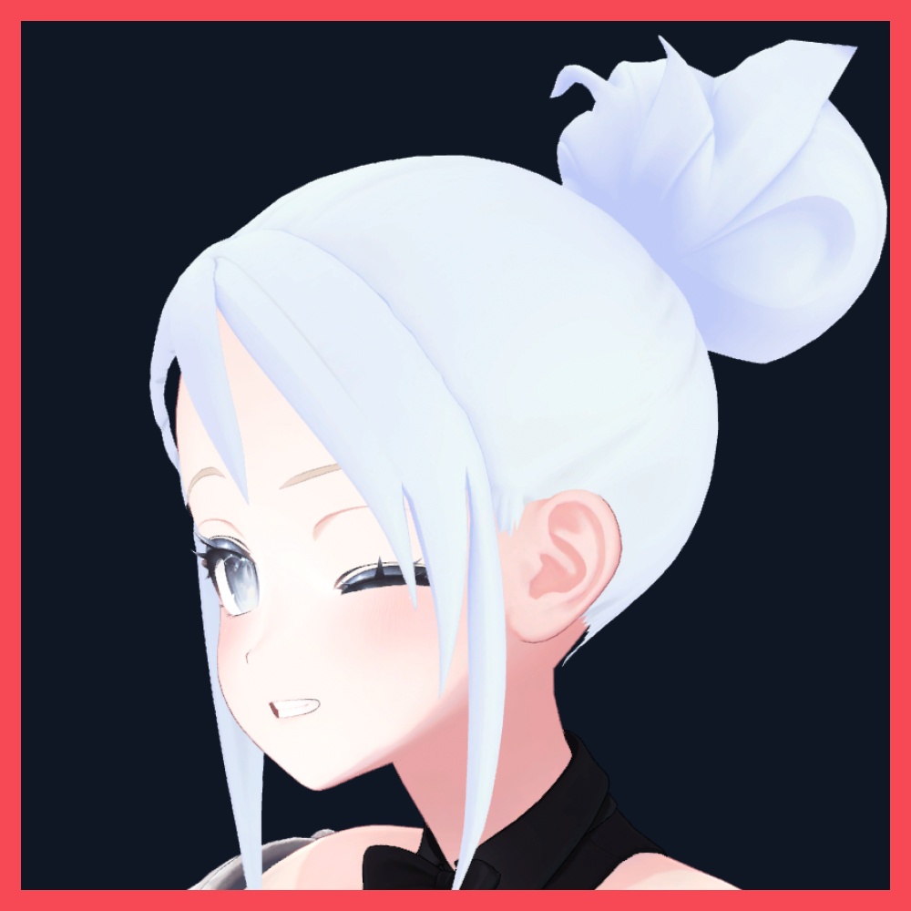 【4アバター対応】WOOSH Hair|VRChat Hair