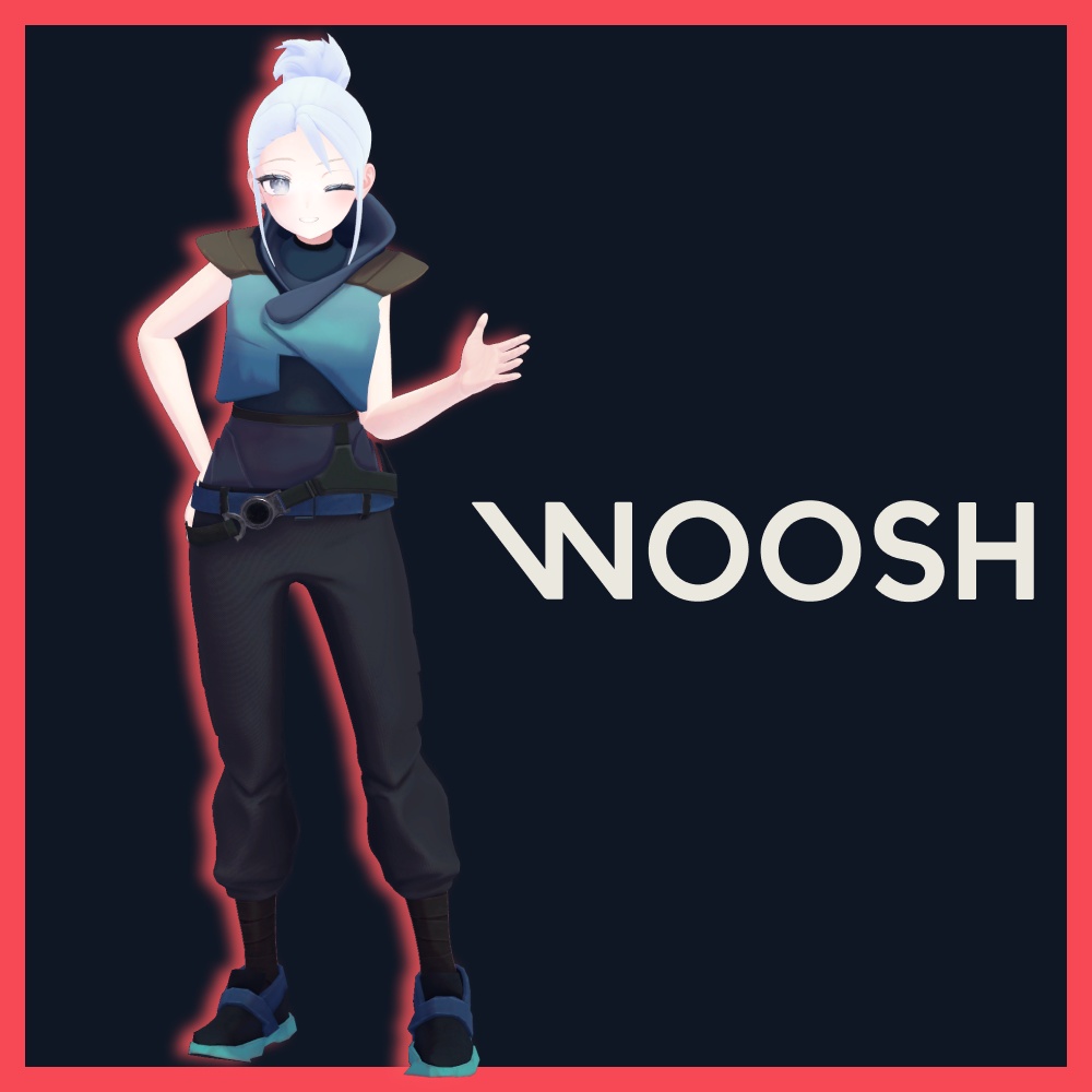WOOSH - VRChat 3D Outfit【MA対応】【liltoon】