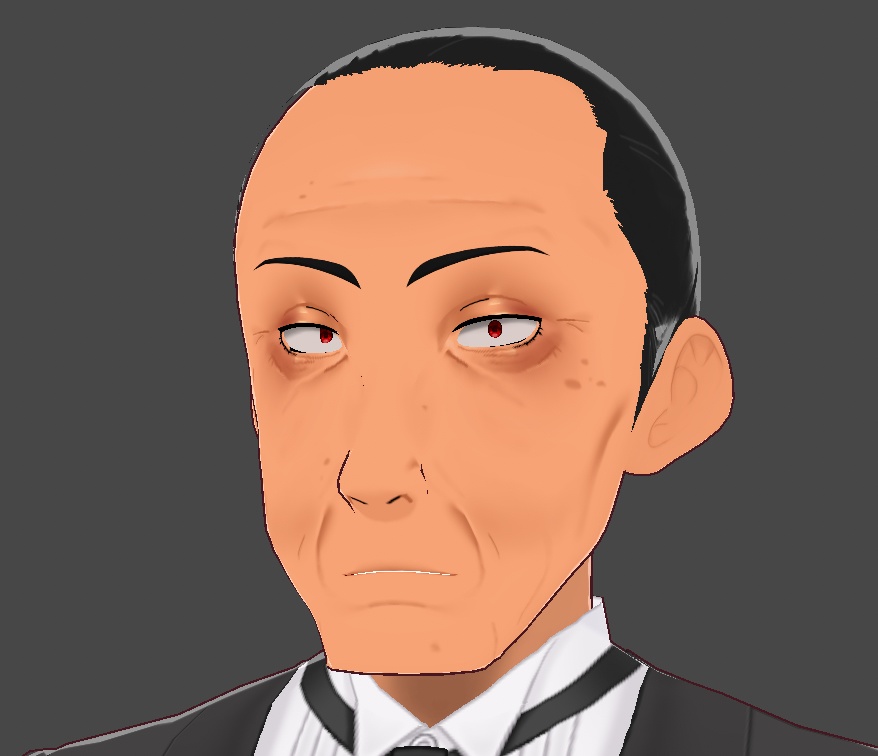 【Free / 無料】Ojisan Skin Textures / おじさんの肌テクスチャ【VRoid】
