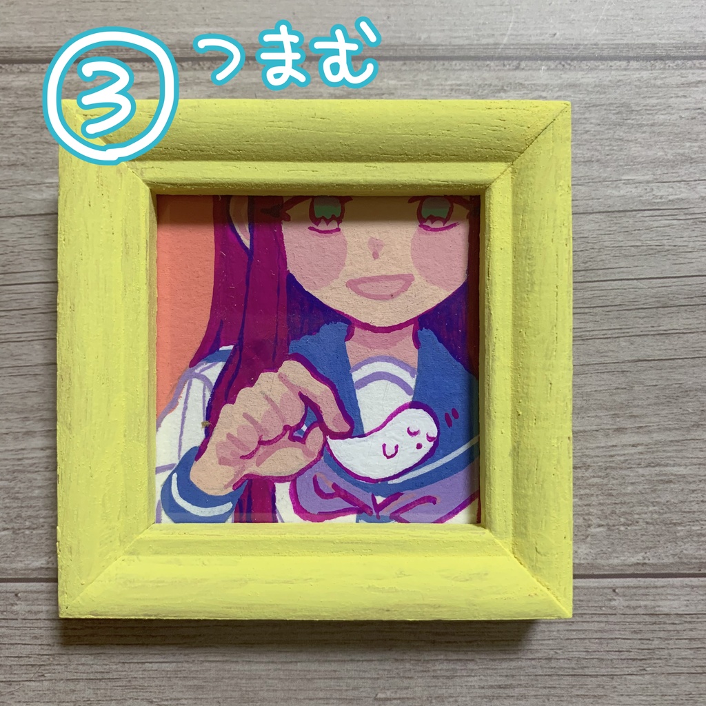 【ミニ原画】きらめきガールズ