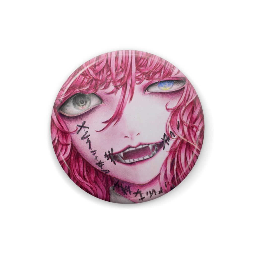 人外ちゃん缶バッジ