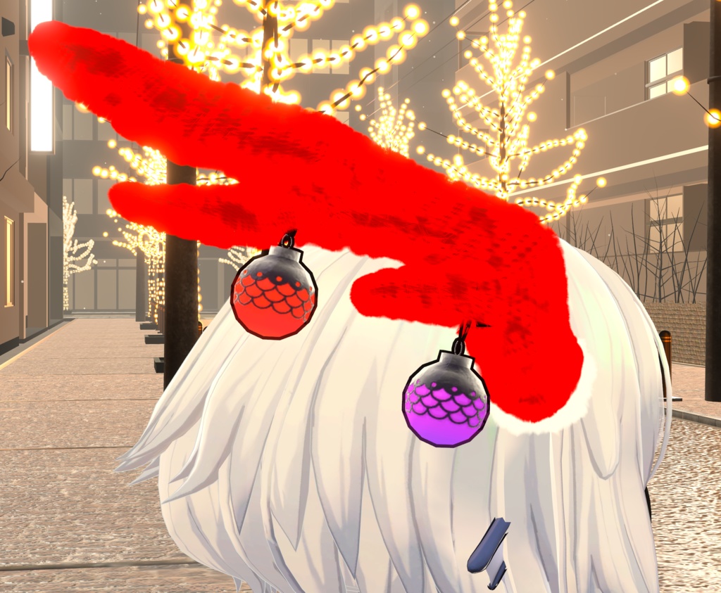 【無料】ホド〈Hod〉ちゃん用クリスマスホーンカバー