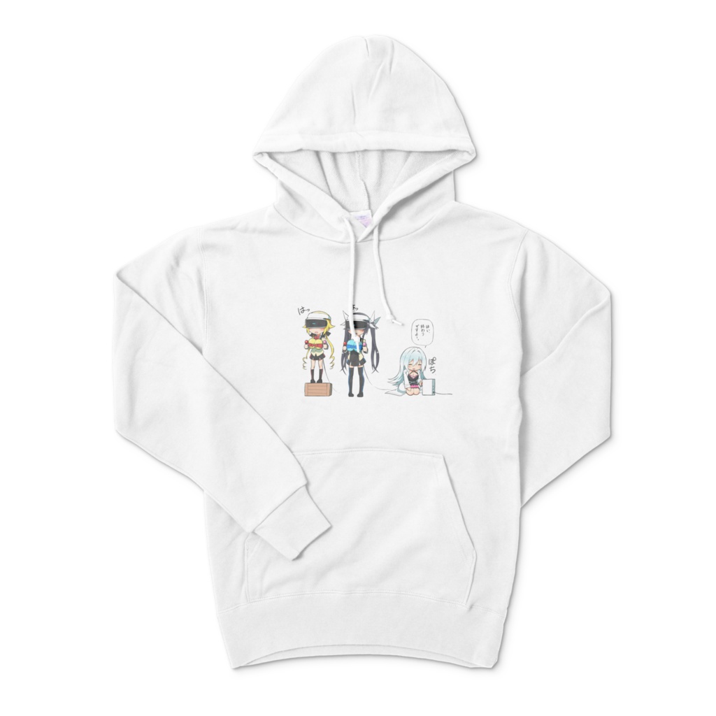 vaultroom VR × TENSURA HOODIE 白 Lサイズ-