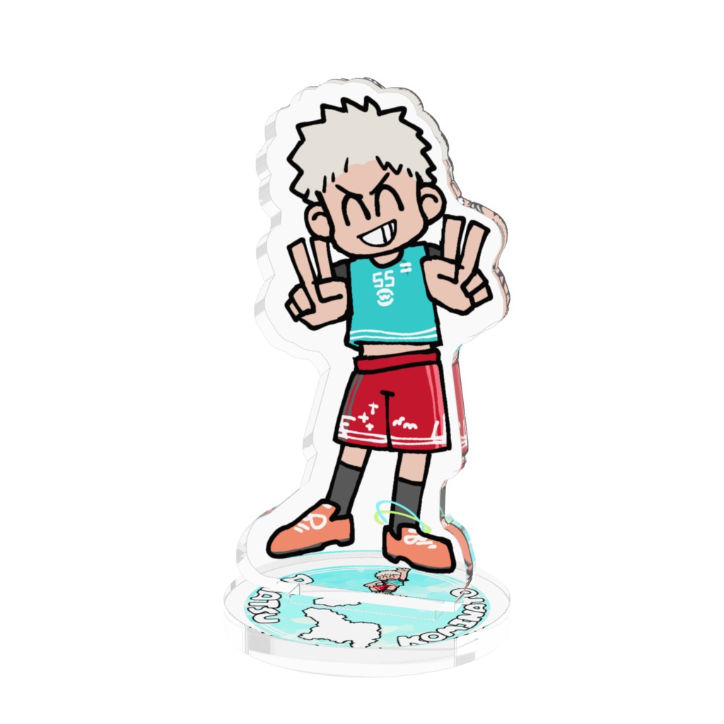 アマツコミナトくんにっこりアクスタ