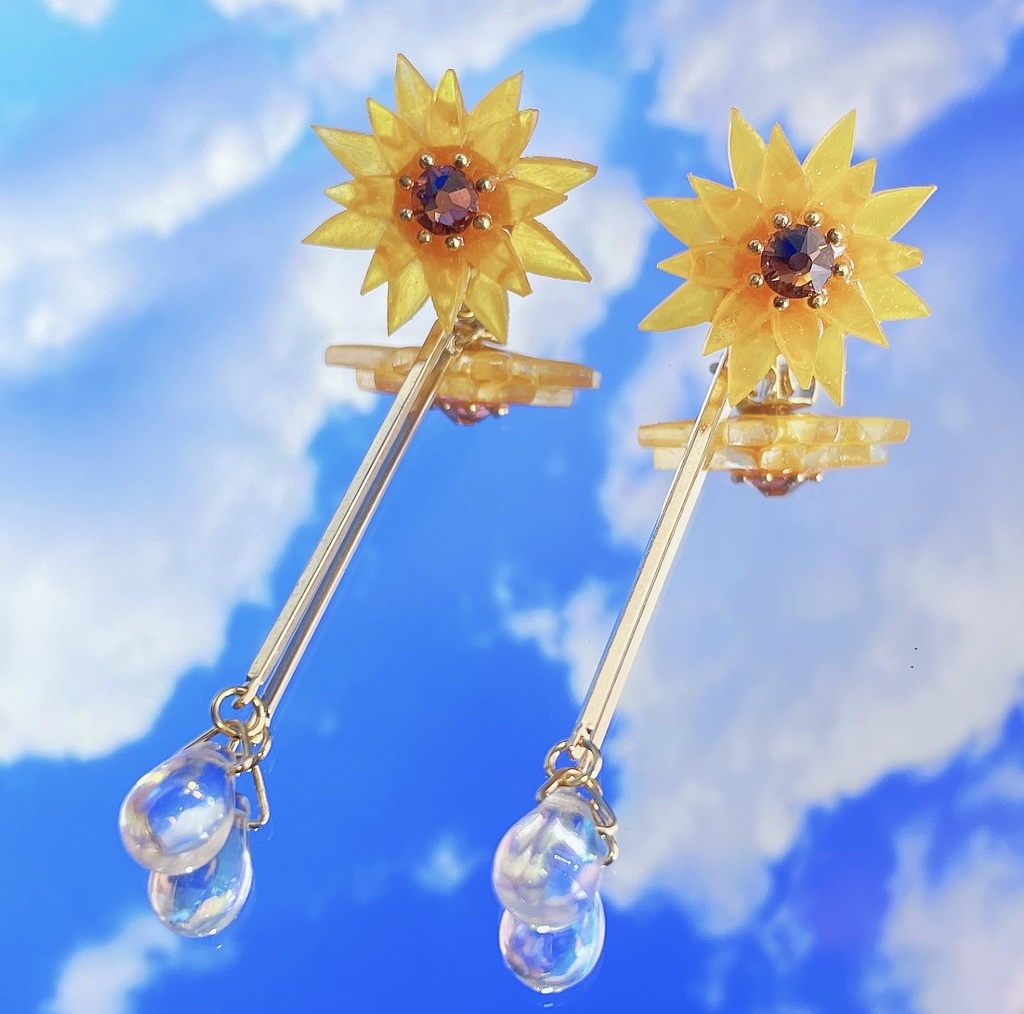 🌻向日葵のピアス🌻