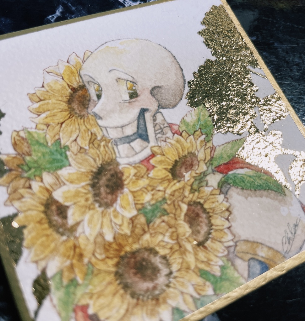 パピルス🌻 ミニ色紙