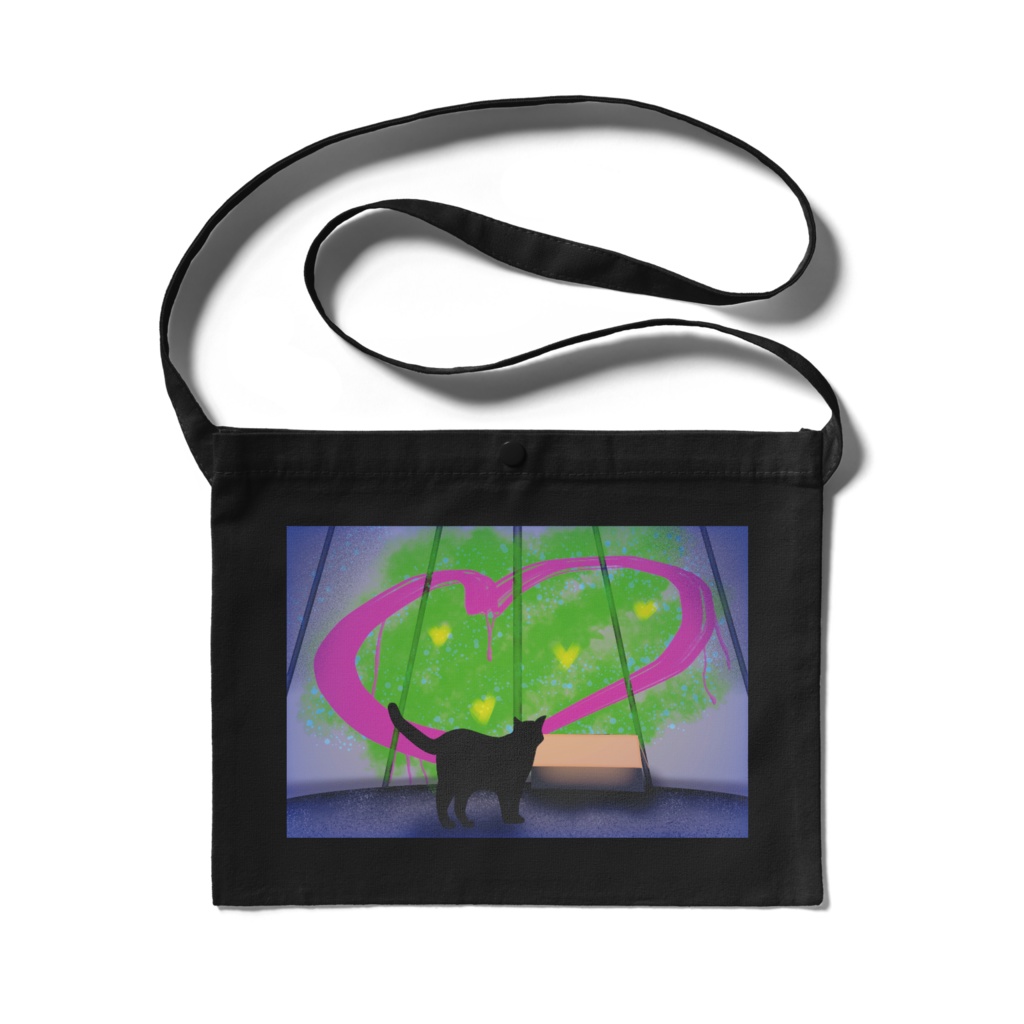 サイアイ サコッシュ 黒