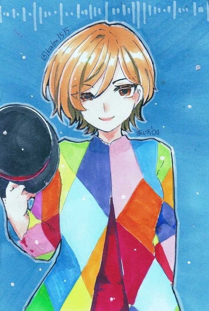 [アナログイラスト]MEIKO(Allochroic Love)