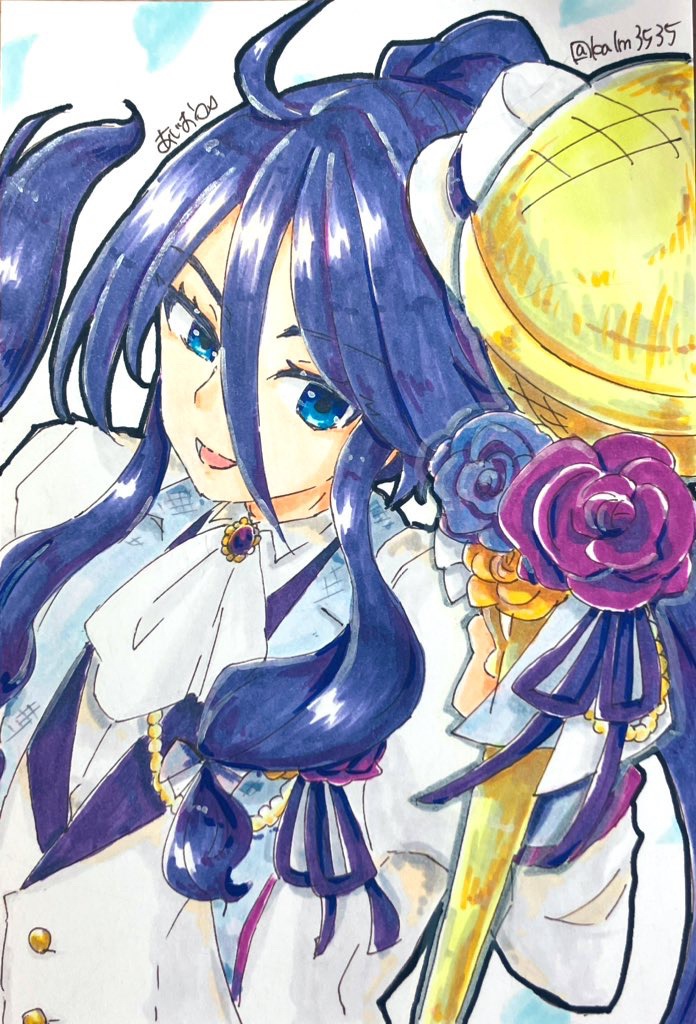 [アナログイラスト]神威がくぽ(Lively Paradise 2024)
