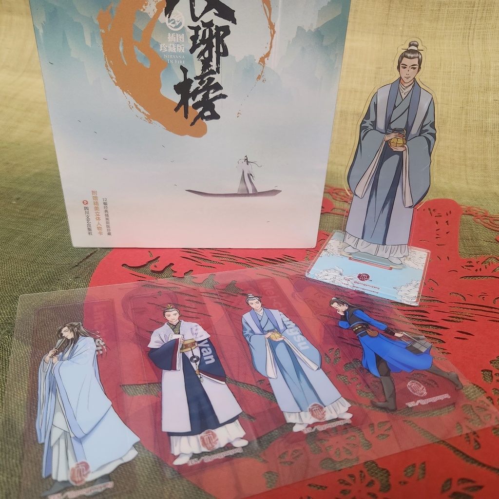 【琅琊榜グッズA】 梅長蘇アクスタ＋クリアしおりセット