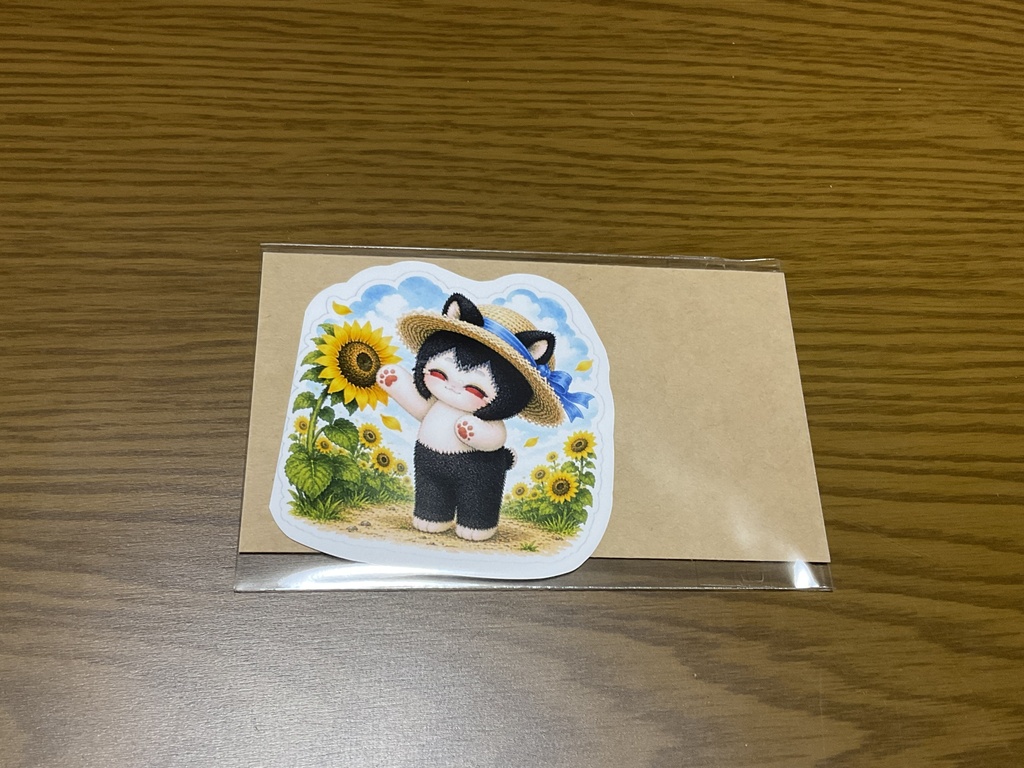 季節展示ステッカー【夏季限定・ひまわり畑】