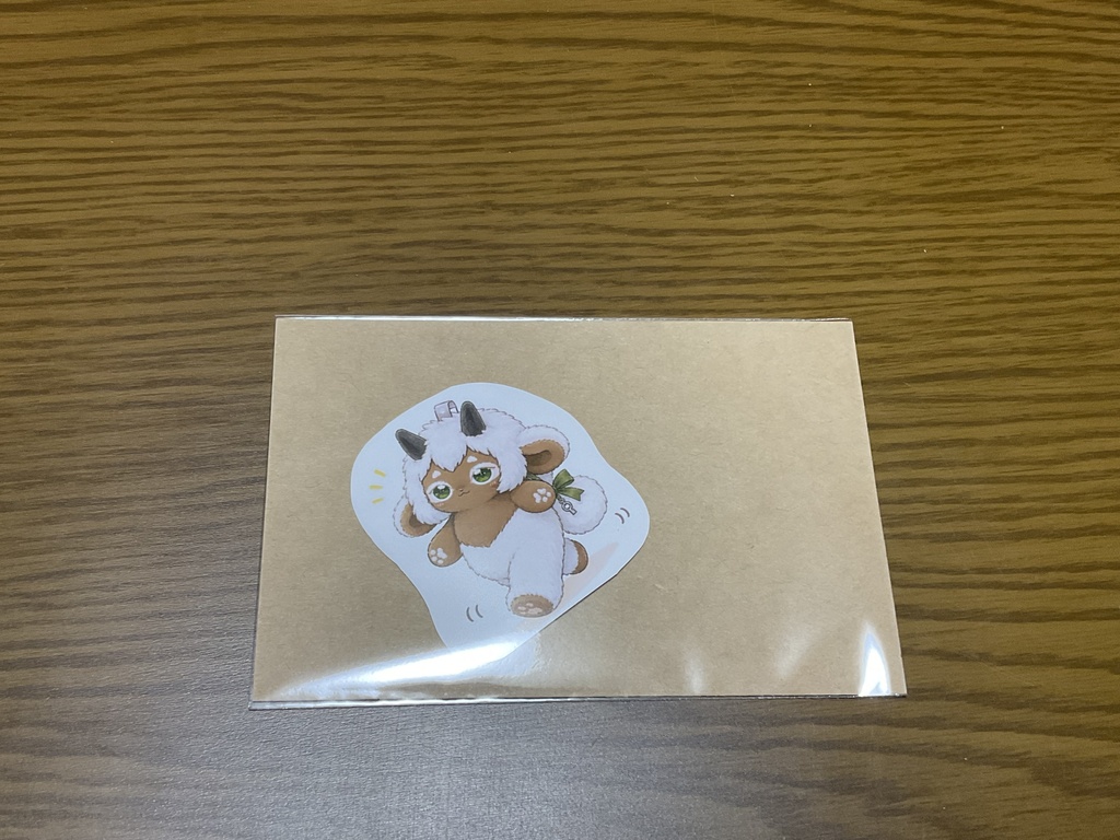 展示個体ステッカー【てくてくメリノ】