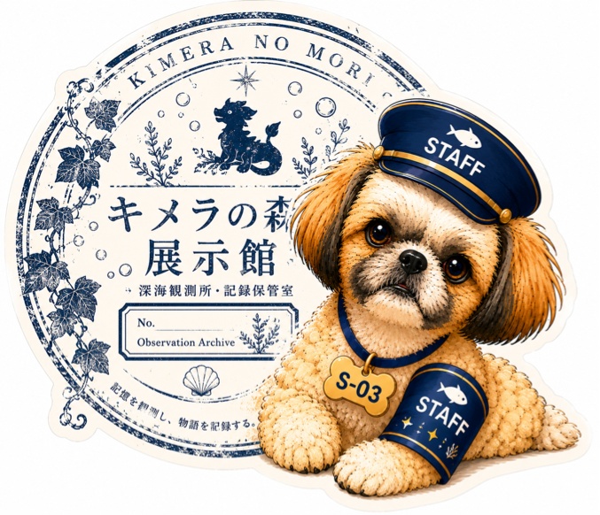 館内スタッフステッカー【勤務中】