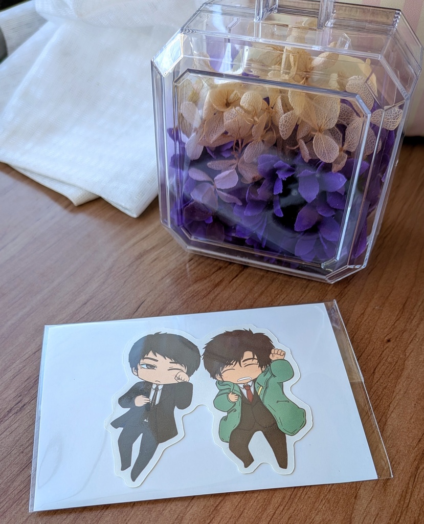 スピスピとりあおステッカー