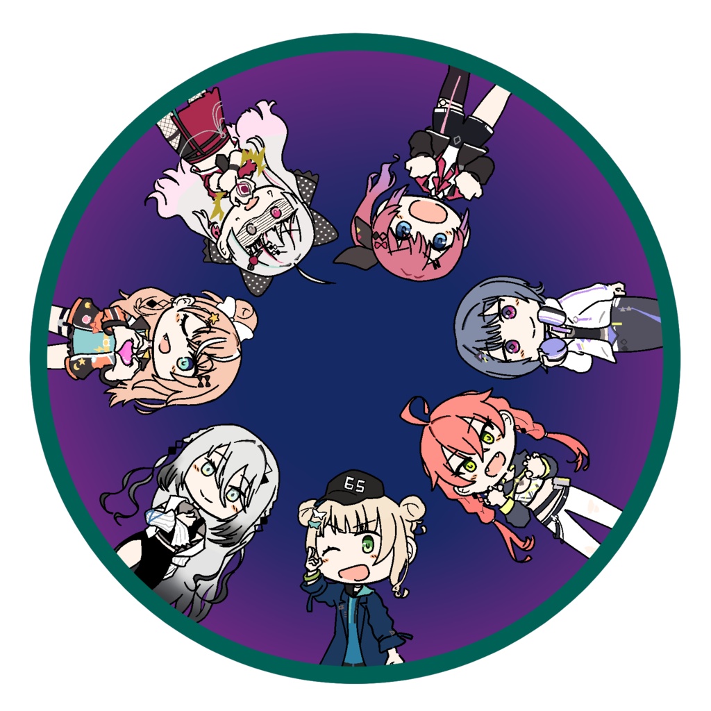 idiosステッカー