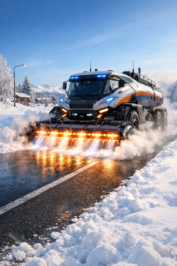 未来の除雪車