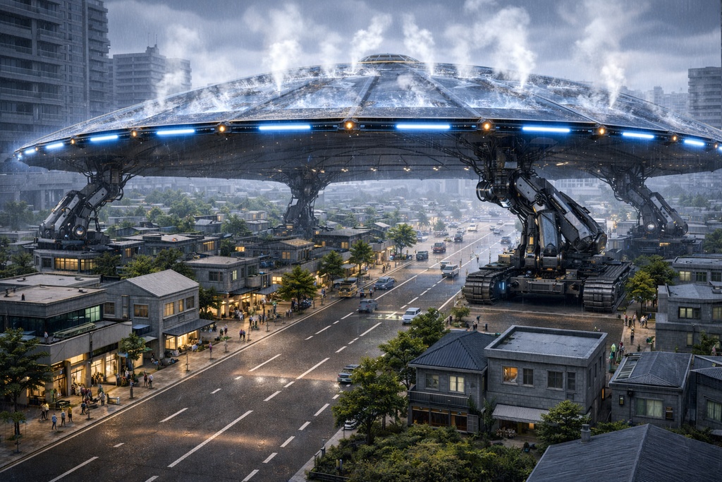 未来の防雨重機