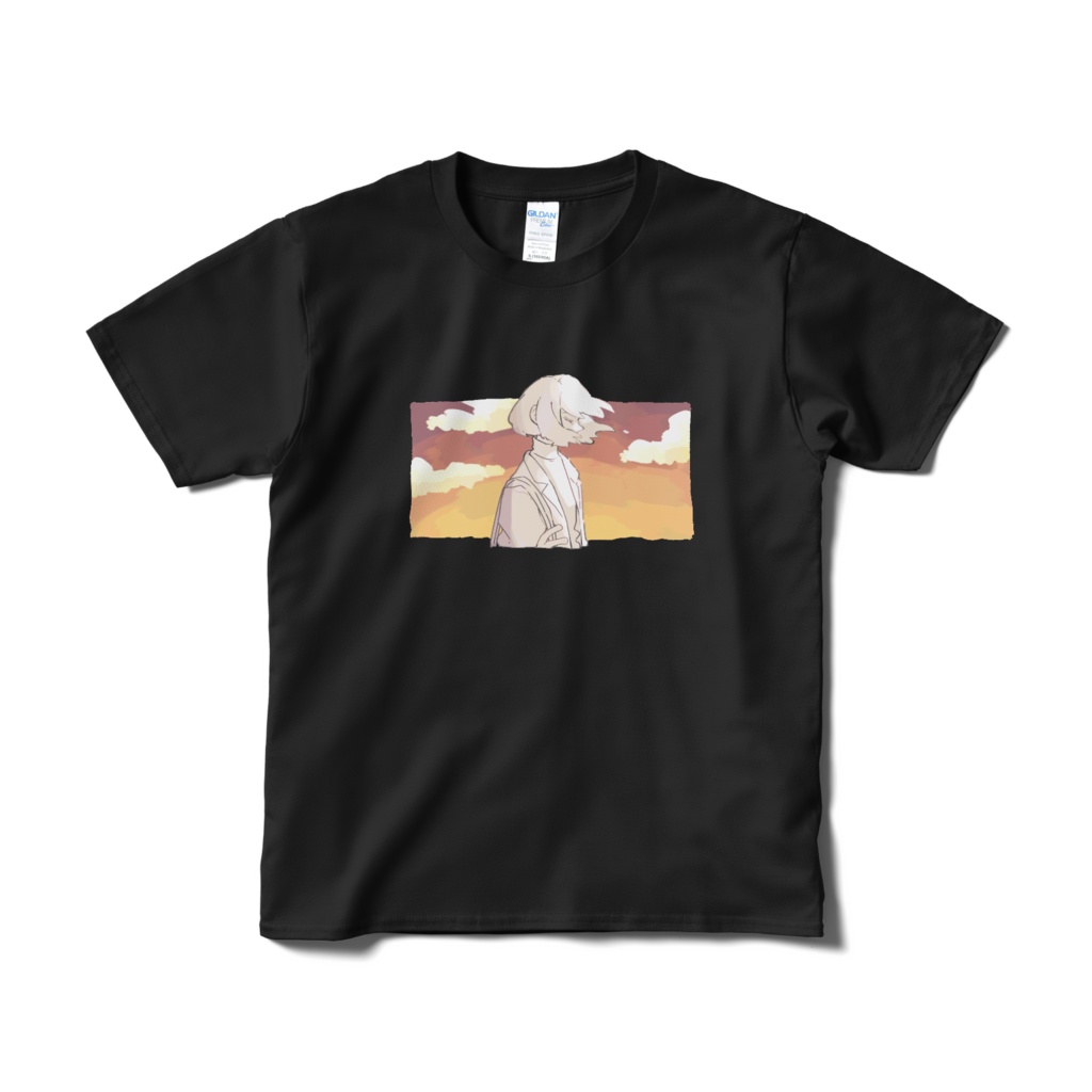 Tシャツ〈かえりみち-ブラック〉