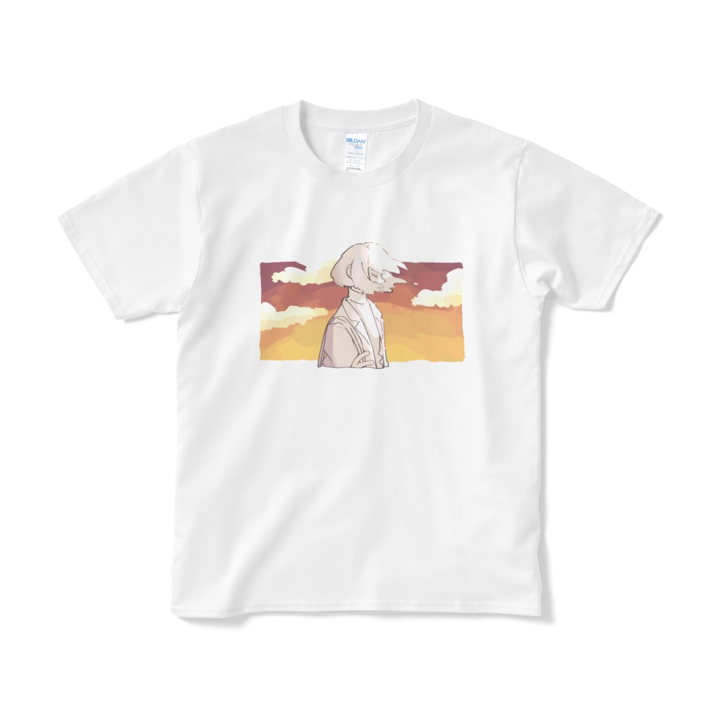 Tシャツ〈かえりみち-ホワイト〉
