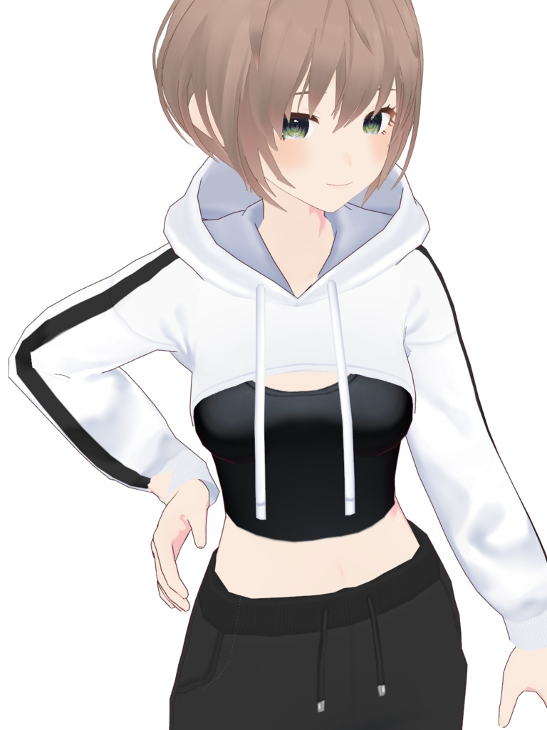 【正式版対応】スポーティスウェットセット【Vroid用テクスチャ】