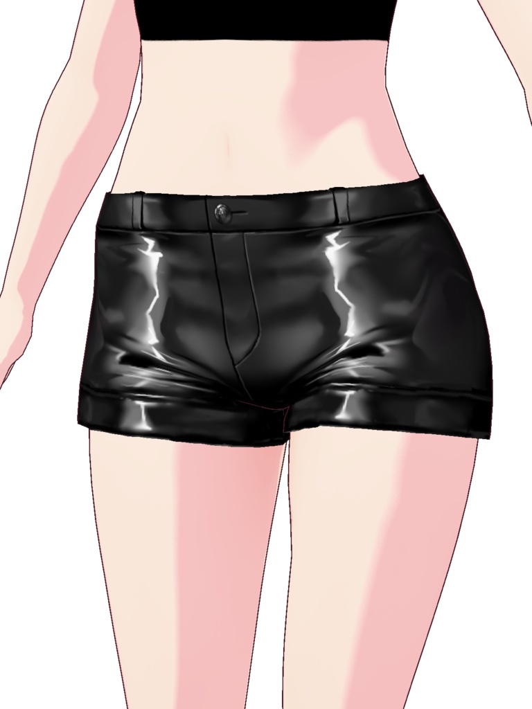 【Vroid用テクスチャ】シンプルショートパンツ