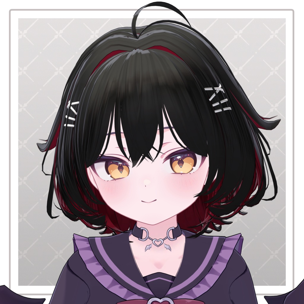 【VRChat Hair】ぴょこぴょこミディボブ【12アバター対応】